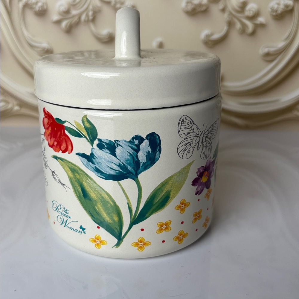 The Pioneer Woman Blooming Bouquet grease strainer